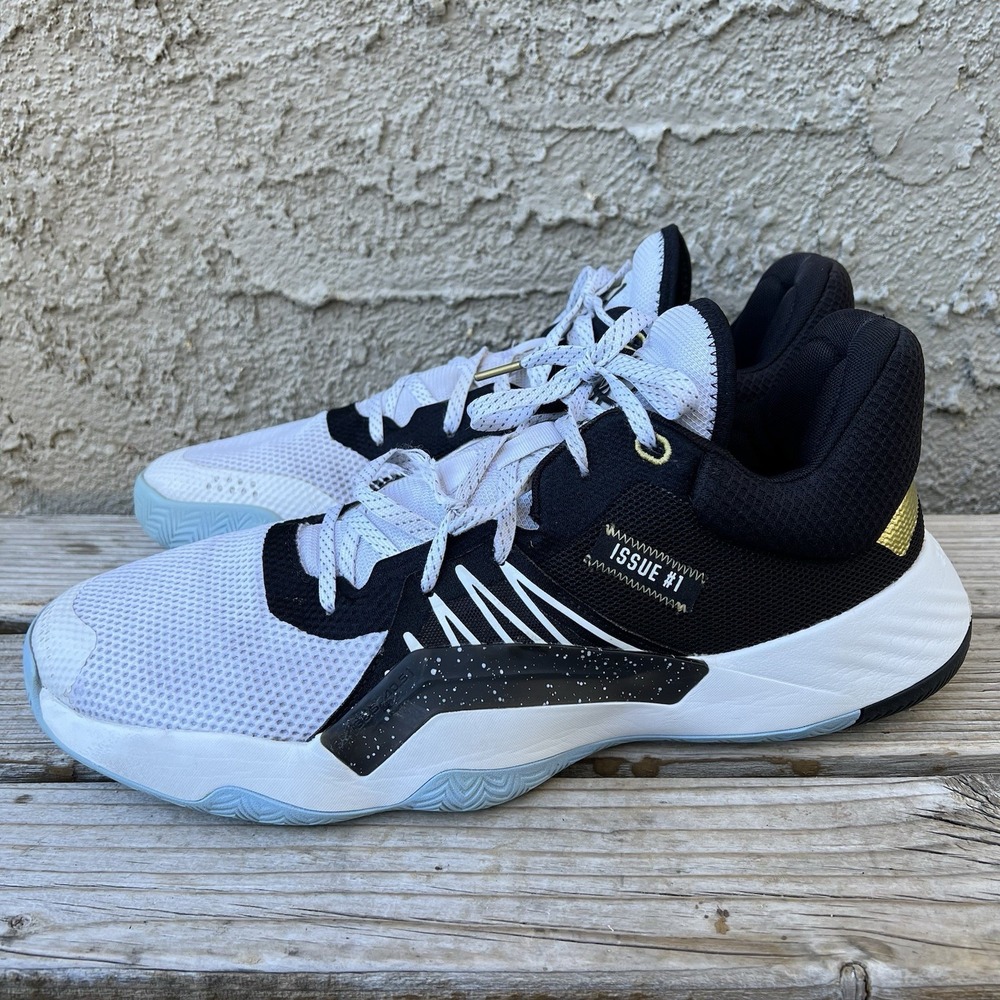 Adidas Shoes Men Size 13.5 DON Issue 1 White Donovan Mitchell DON Basketball - Picture 12 of 12
